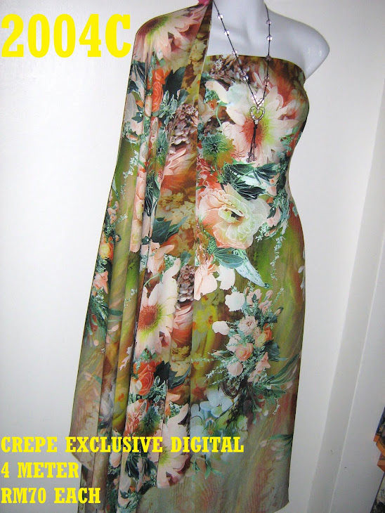 CP 2004C: CREPE EXCLUSIVE DIGITAL PRINTED, 4 METER