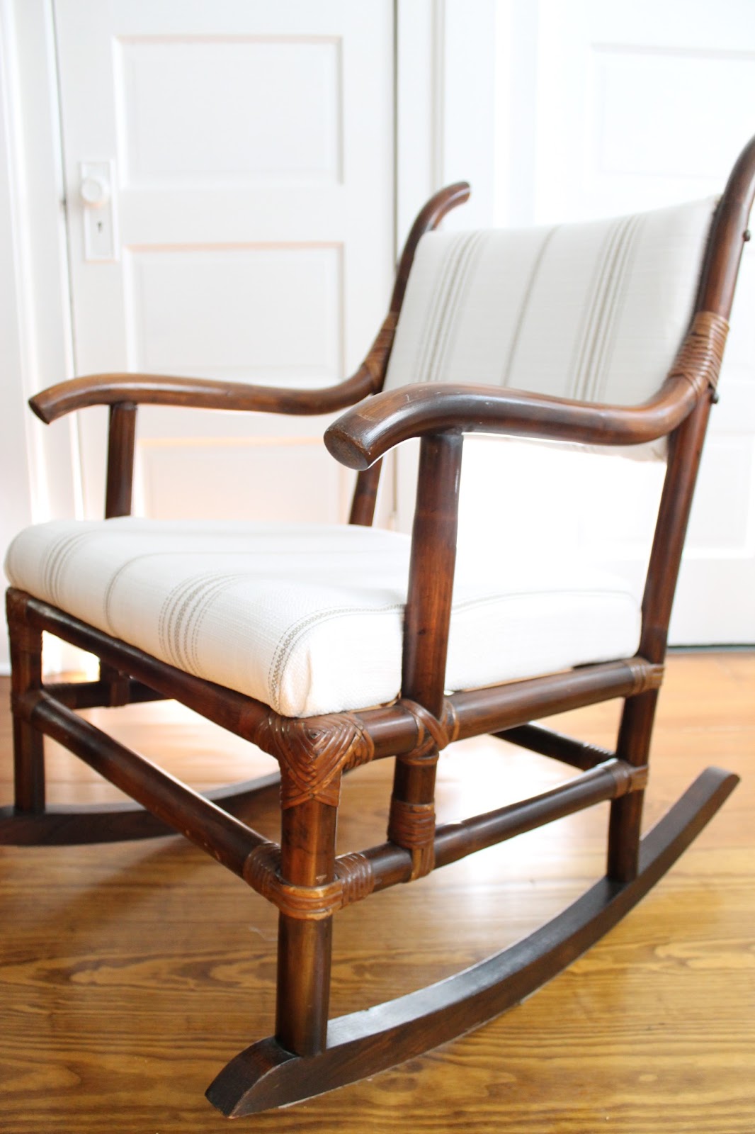 the picket fence projects Rocking chair redo