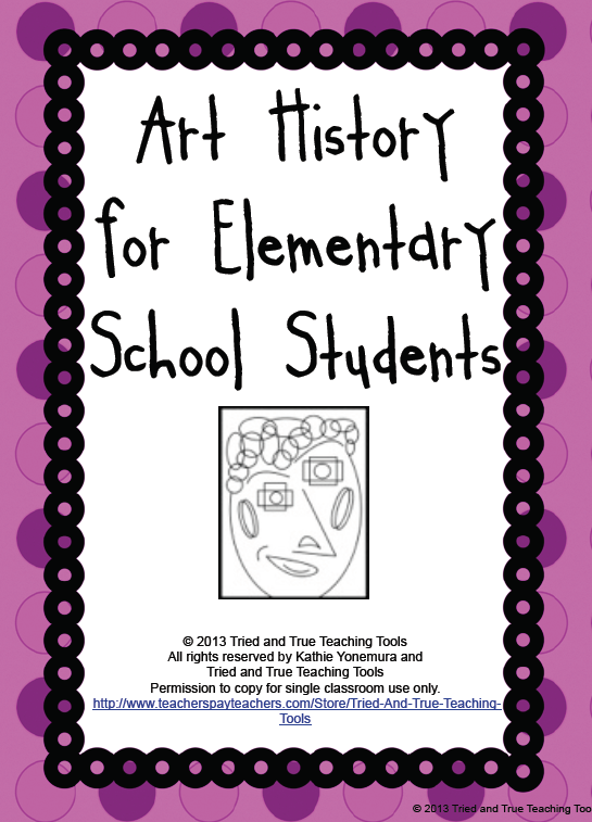The Best of Teacher Entrepreneurs FREE MISC. LESSON “Art History for
