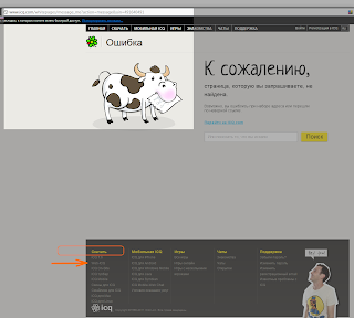 Ошибка WeB-ICQ.