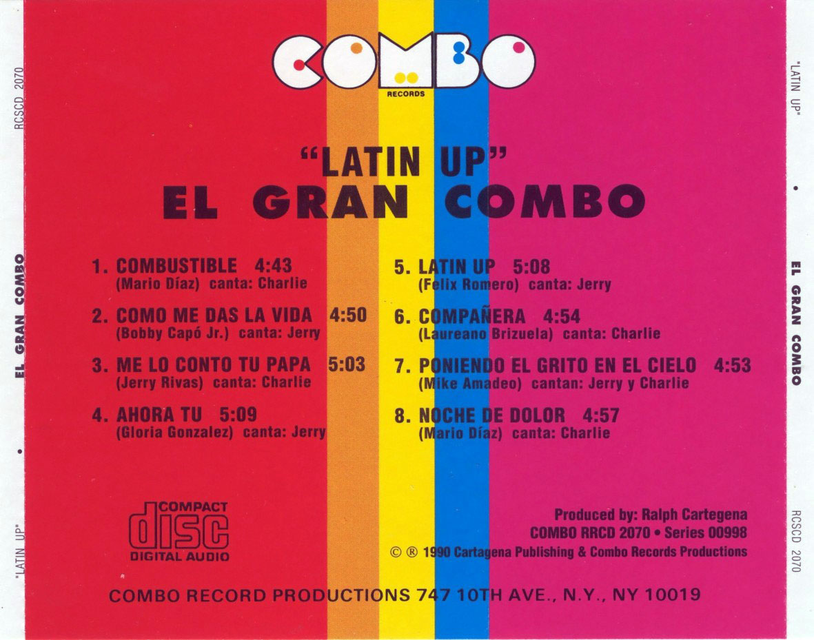 DISCOGRAFIA DE EL GRAN COMBO DE PUERTO RICO discografia de el gran combo de puerto rico: