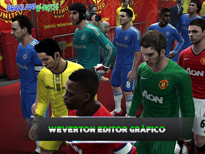 Entrance Tunnel Man. United PES 2013 by Weverton