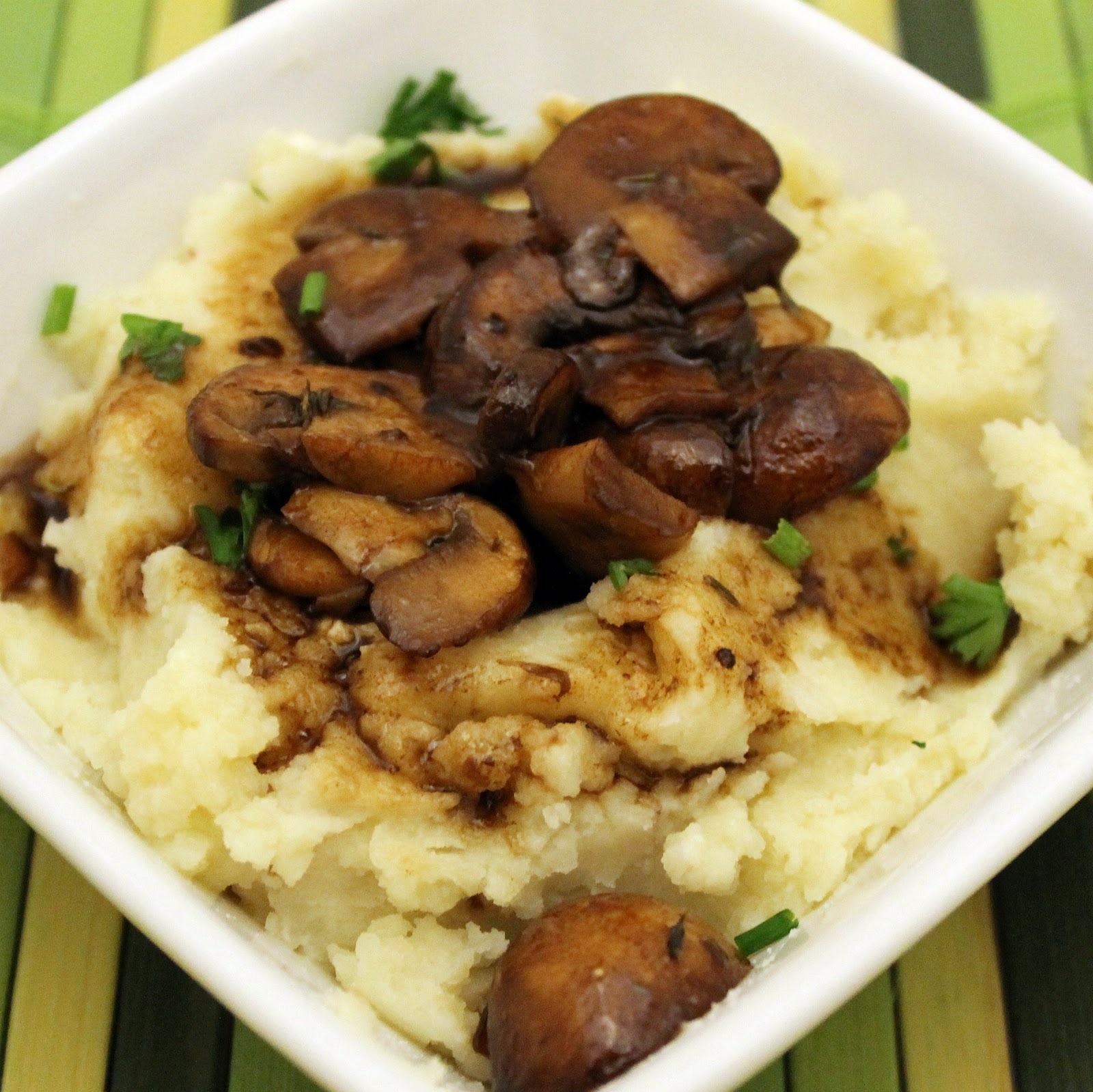 Mashed Potatoes with Mushroom Sauce Recipe I Can Cook That