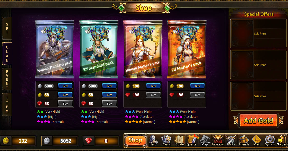 Игра Kings & Legends обзавелась новым крупным обновлением Ascension