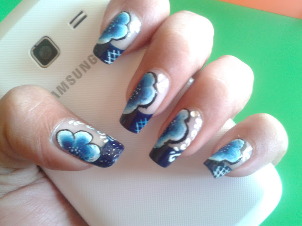 beautiful nail art design - creative