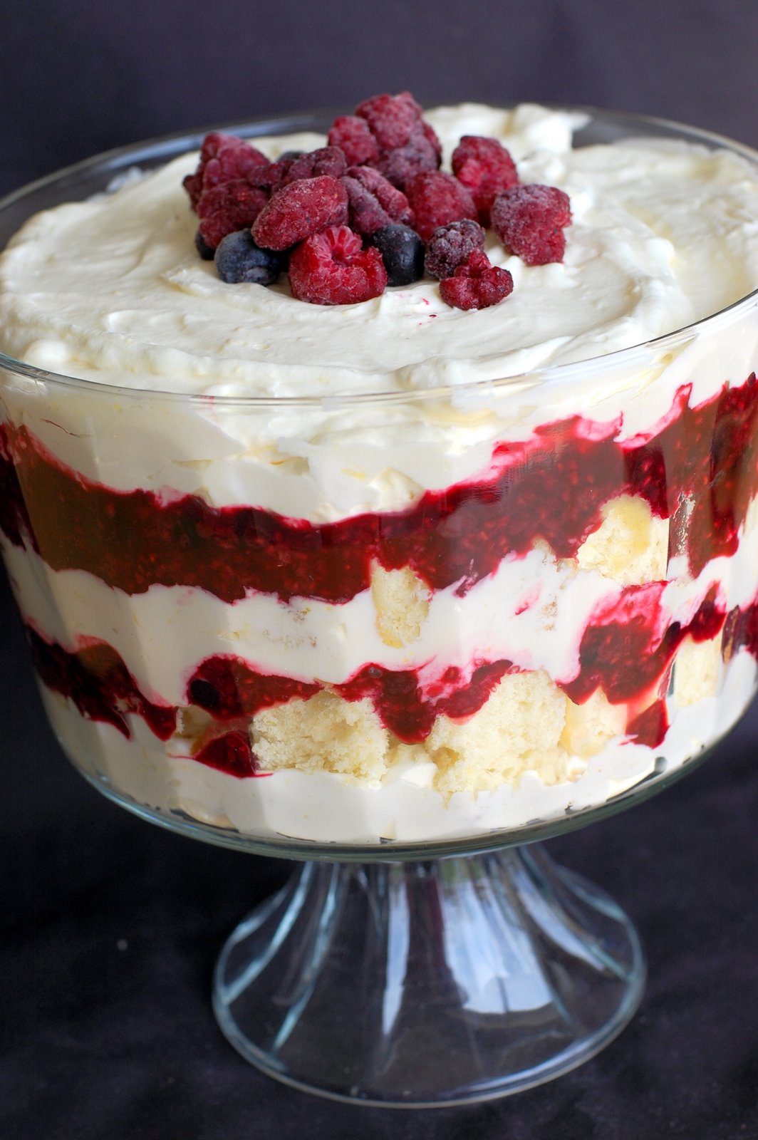 Barefoot and Baking Lemon Berry Trifle
