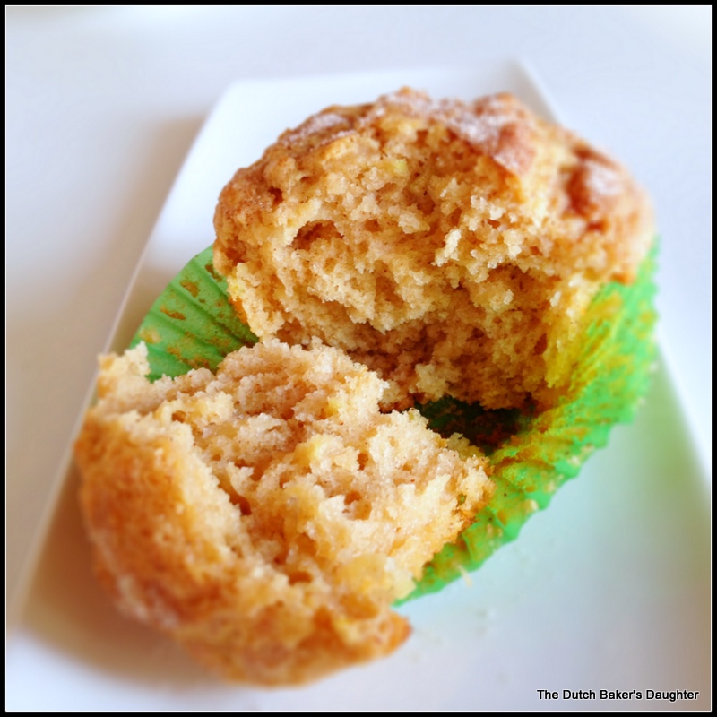 The Dutch Baker's Daughter Apple Peanut Butter Muffins