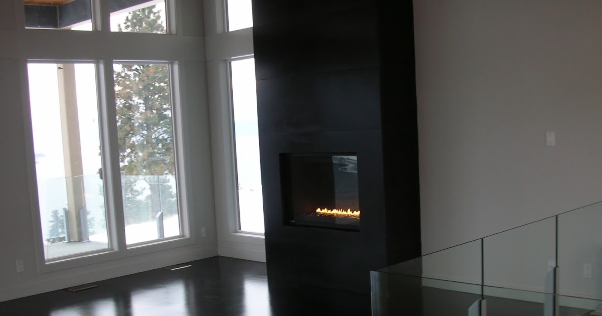 MODE CONCRETE Modern and Super Cool Black Concrete Floor on Wood