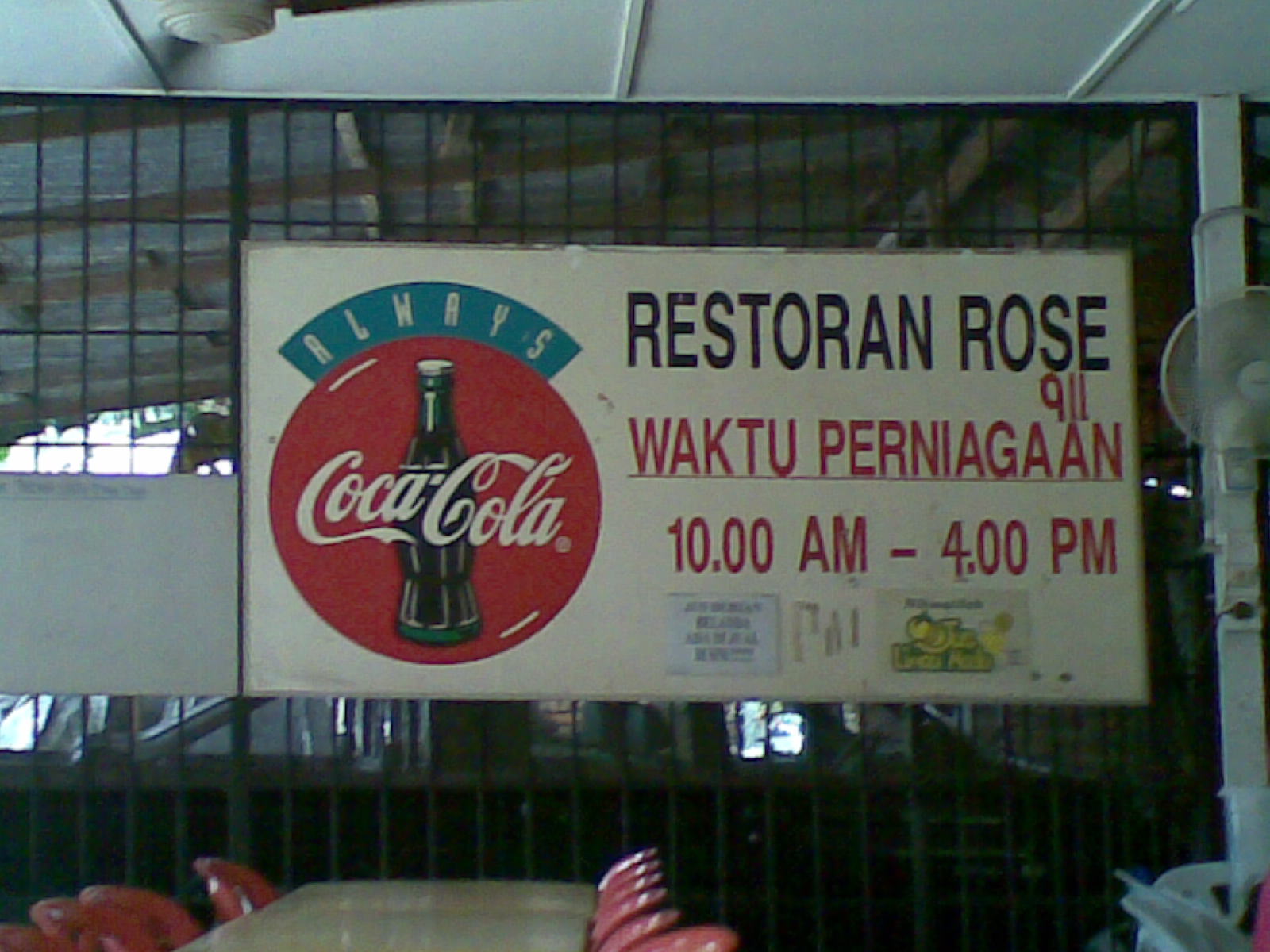 My Kids Need Me Restoran Rose 911 Kg Pandan