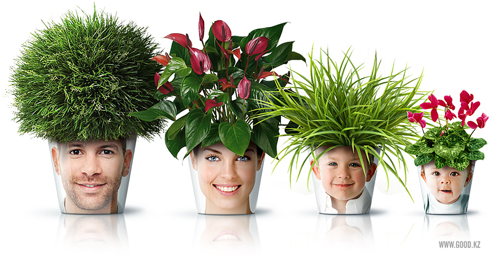Flower Pots With Faces On Them | mix and chic cool diy project alert human face flower pots Flower Pots With Faces On Them | mix and chic cool diy project alert human face flower pots