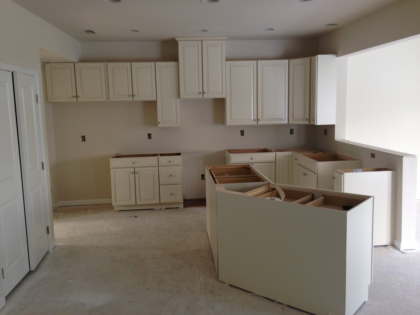 Kitchen Cabinets are in! Kitchen Cabinets are in!