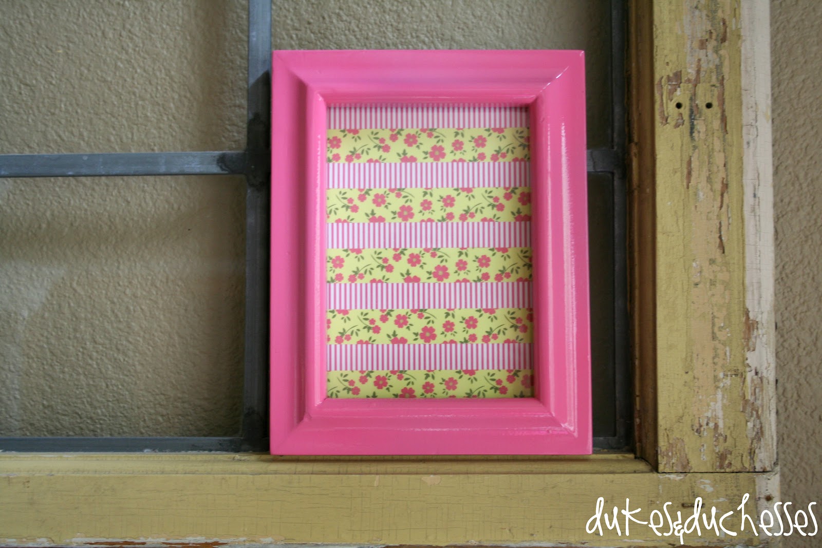 Washi Tape Dry Erase Board{Dukes and Duchesses} The CSI Project
