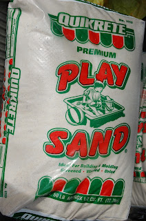 bag of play sand