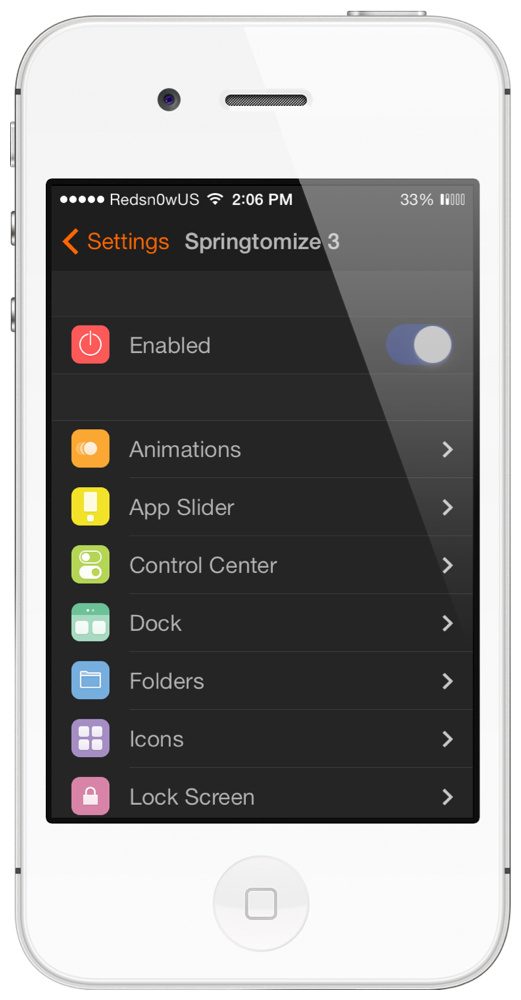 Springtomize 3 Gets Updated With Several Bugs Fixes And New Features