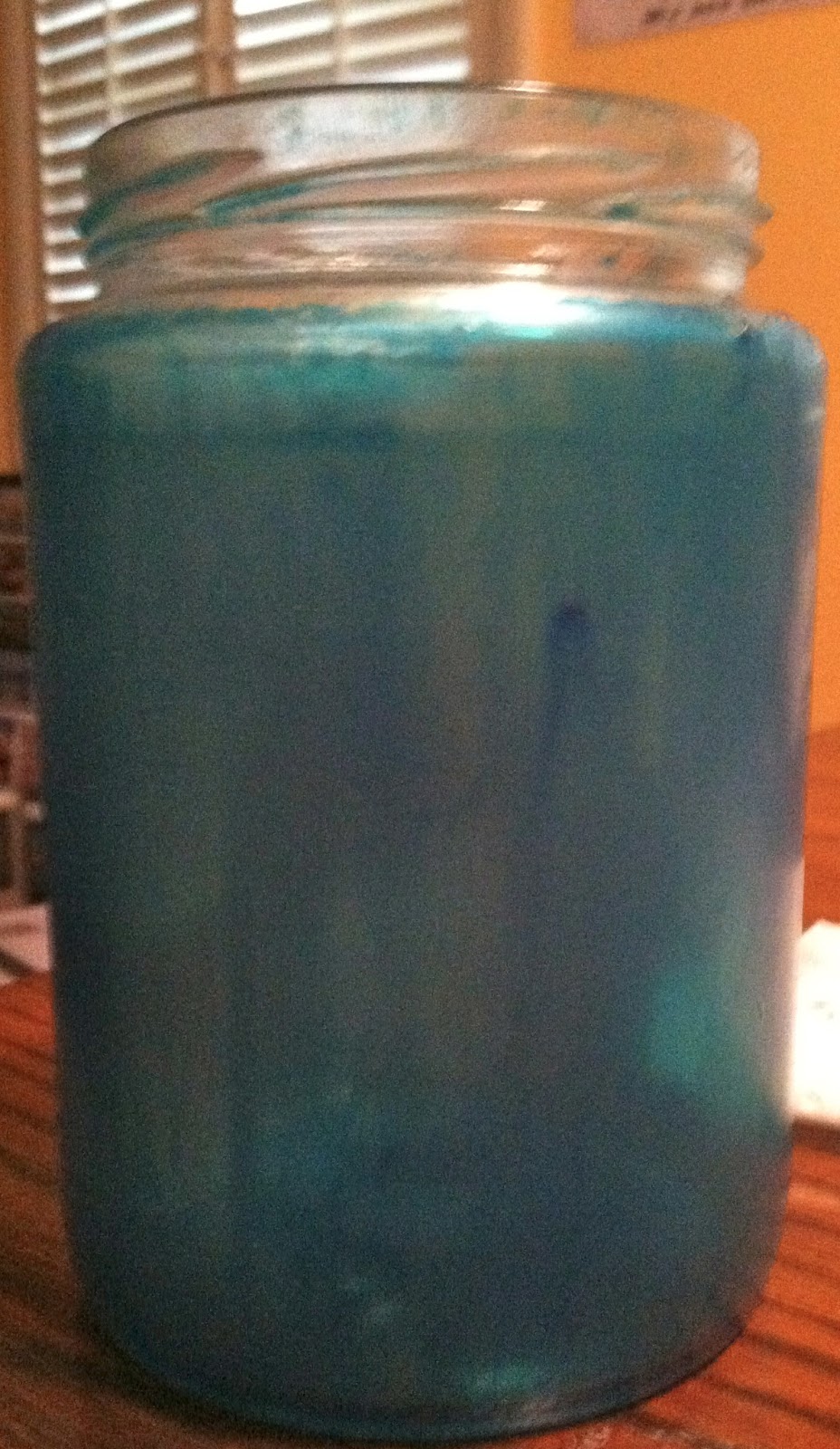 NikCreates Elmers Glue + Food Coloring = Seaglass Effect?