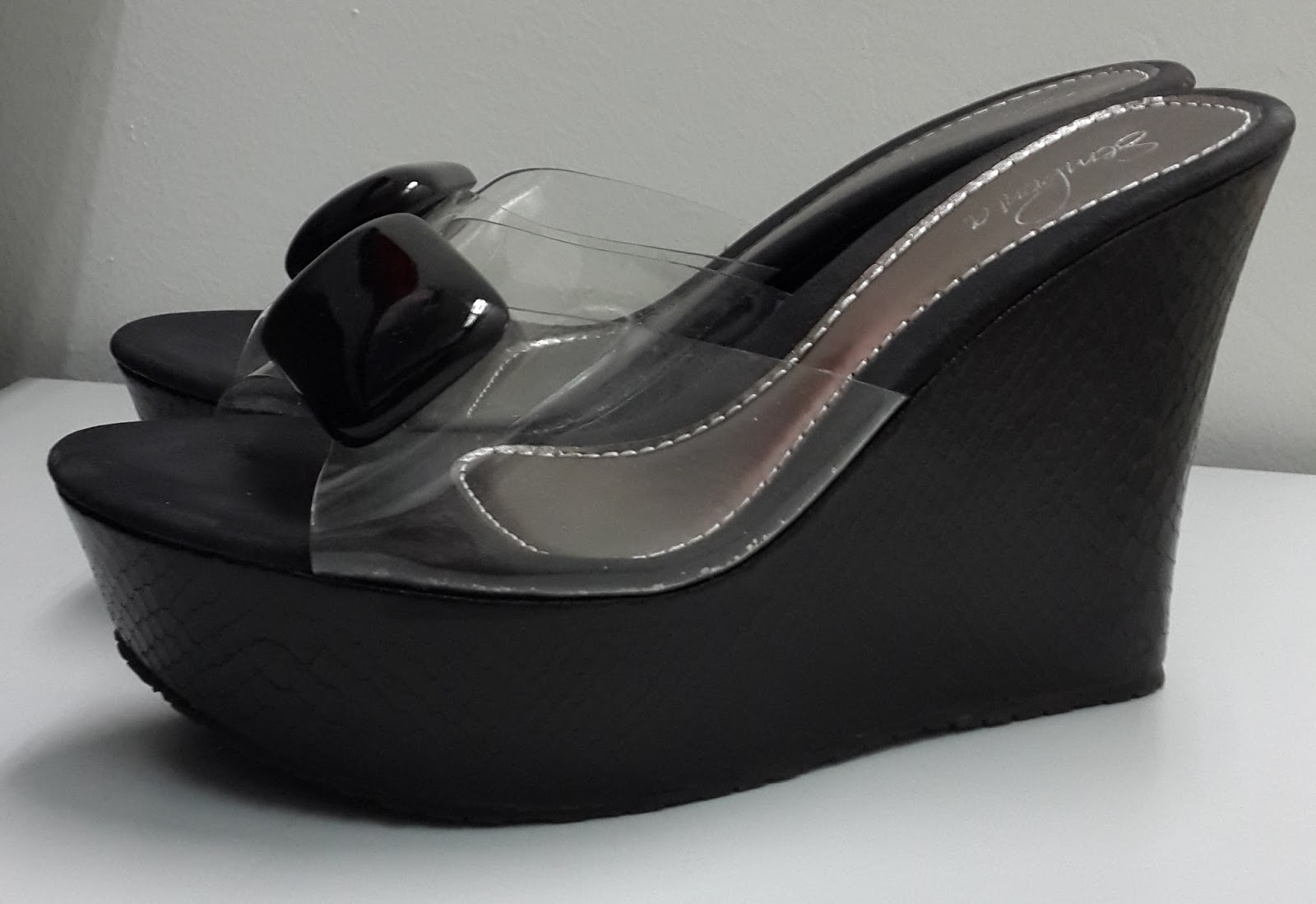 Trades Sembonia Jelly Wedges Shoe