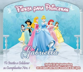 INVITACION CUMPLEANO CENICIENTA invitacion cumpleano cenicienta: