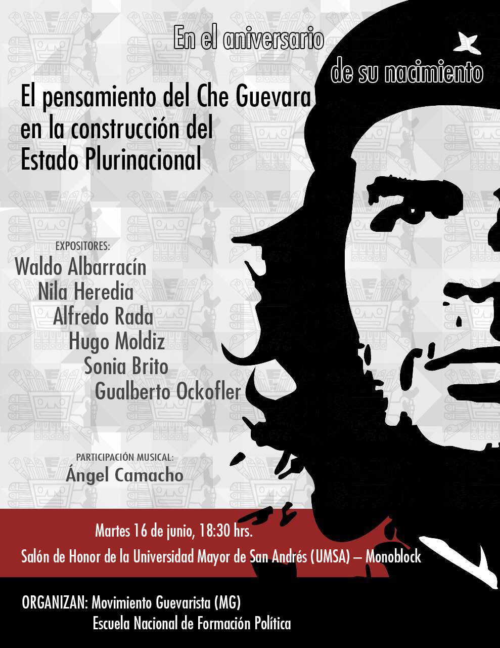 Pensamiento del Che Guevara en la construccion del Estado Plurinacional