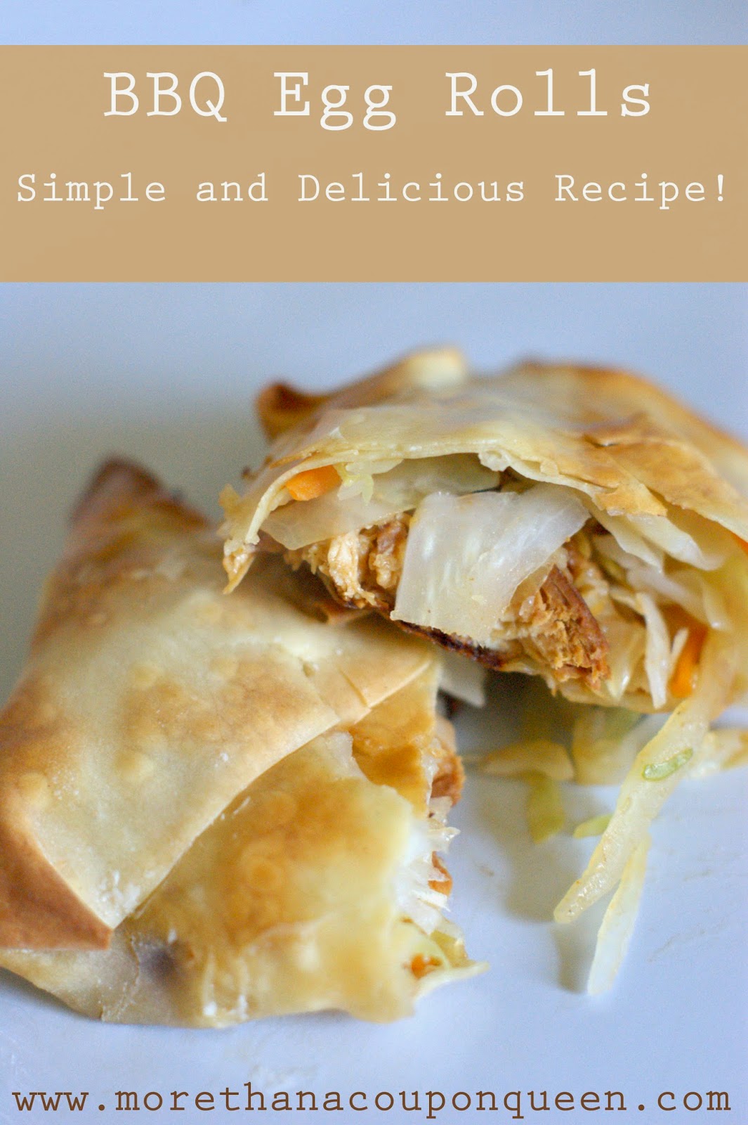 BBQ Egg Roll Recipe More Than A Homeschool Mom