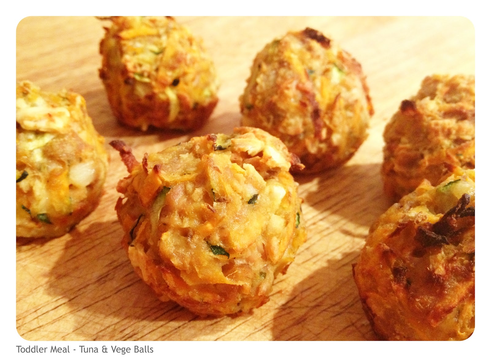 Cooking For Busy Mums TODDLER MEAL TUNA & VEGE BALLS