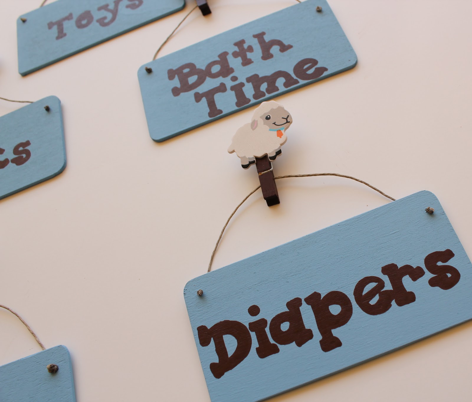 DecorativeLabels by Deniz Large Hanging Basket Labels