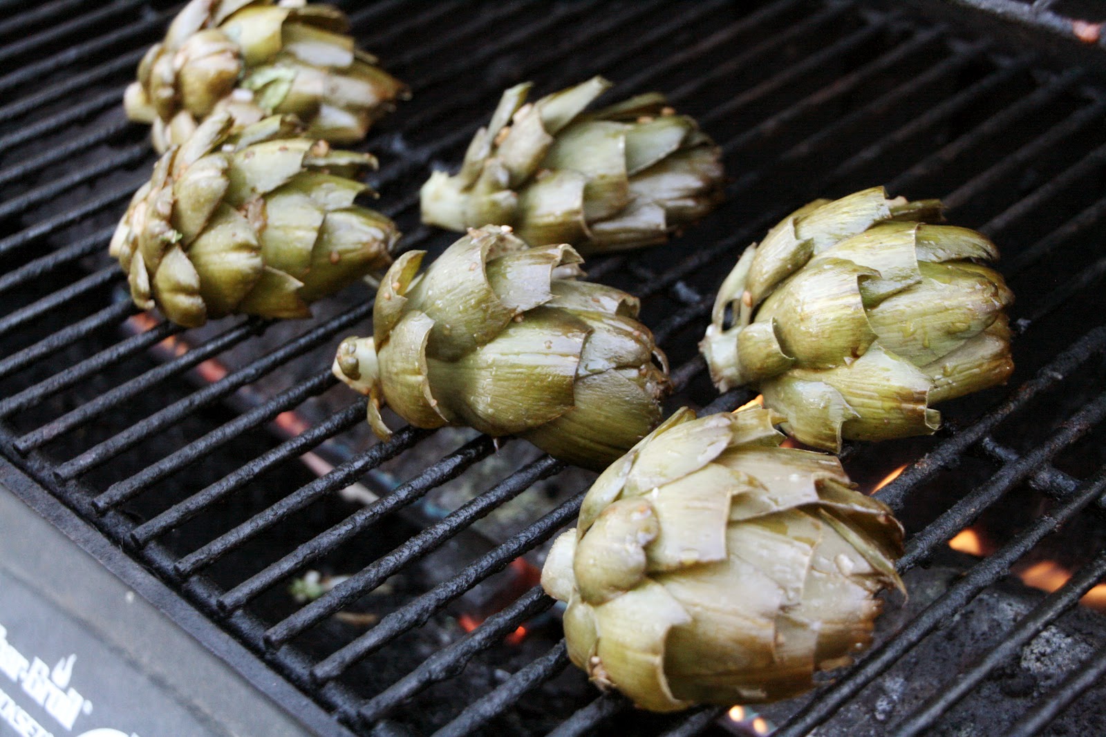 Love from the Kitchen Recipe Grilled Artichokes with Herb Aioli