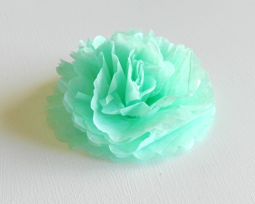 Grow Creative Blog Mini Tissue Paper Flowers Tutorial