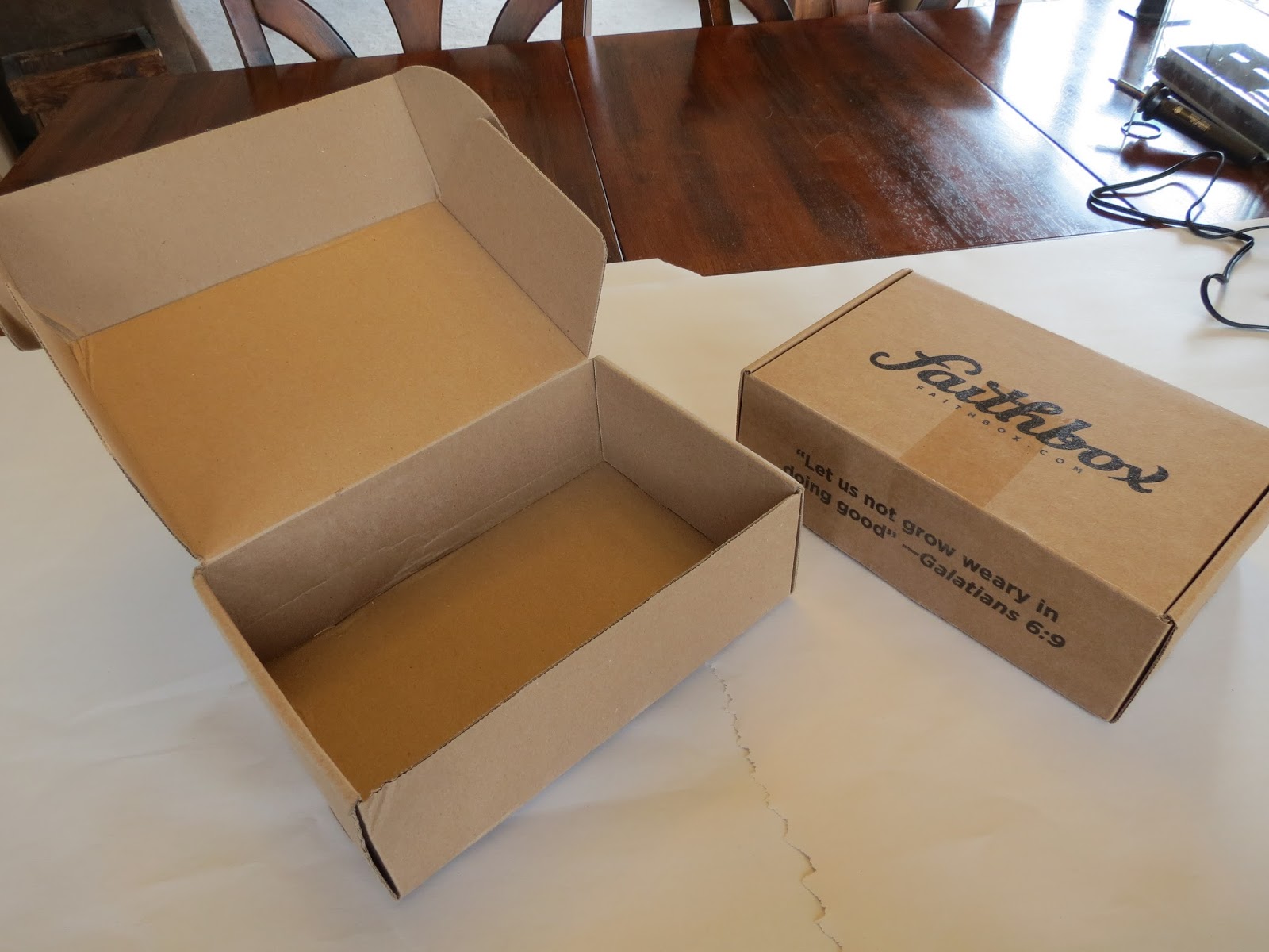 Upcycled PaperCovered Cardboard Boxes