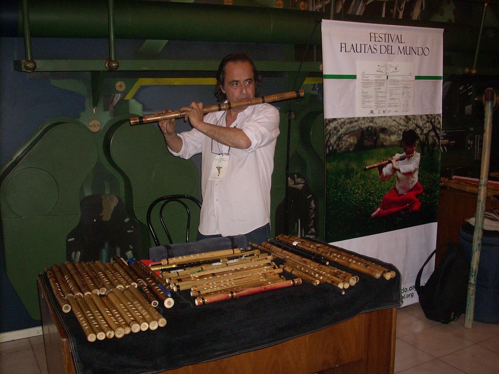 FLAUTAS DE BAMBU QUENAS, QUENACHOS, PIFANOS IV FESTIVAL FLAUTAS DEL MUNDO Mendoza