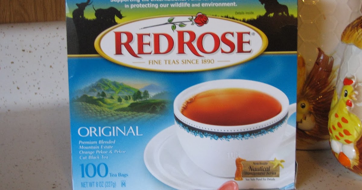 They Call This America Red Rose tea figurines