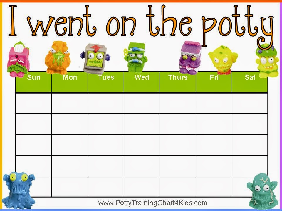 Paw Patrol Potty Chart