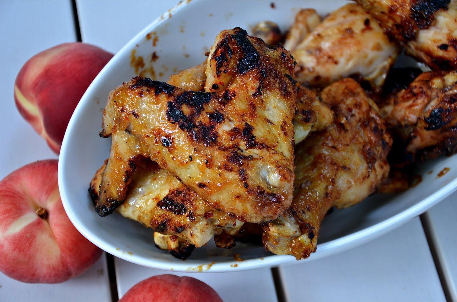 carlyklock PeachSlathered Chicken Wings