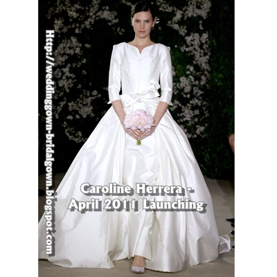 Carolina Herrera Wedding Dresses on Wedding Gown   Bridal Gown  Caroline Herrera   April 2011 Launching