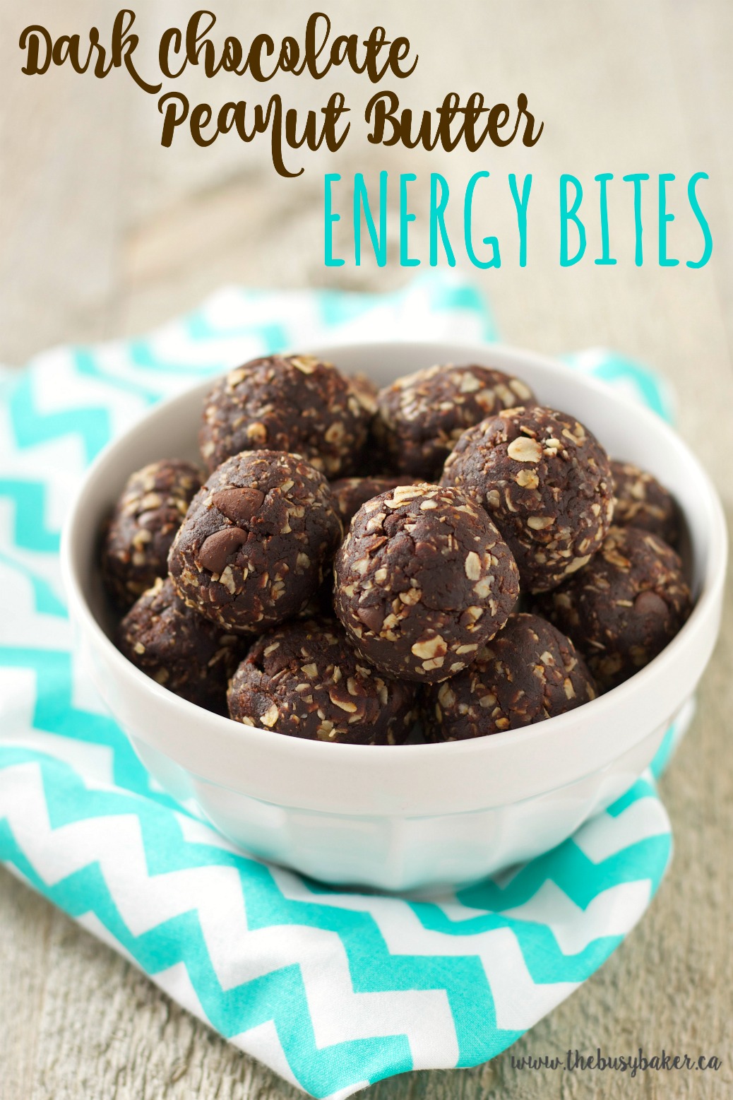 Healthy 5-Ingredient Dark Chocolate Peanut Butter Balls - The