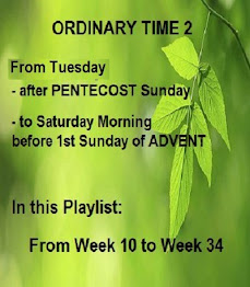 Gospel Videos playlist - ORDINARY TIME 2 = from WEEK 10 to WEEK 34