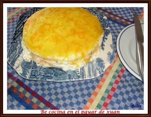 Tarta De Jamón York Y Queso
