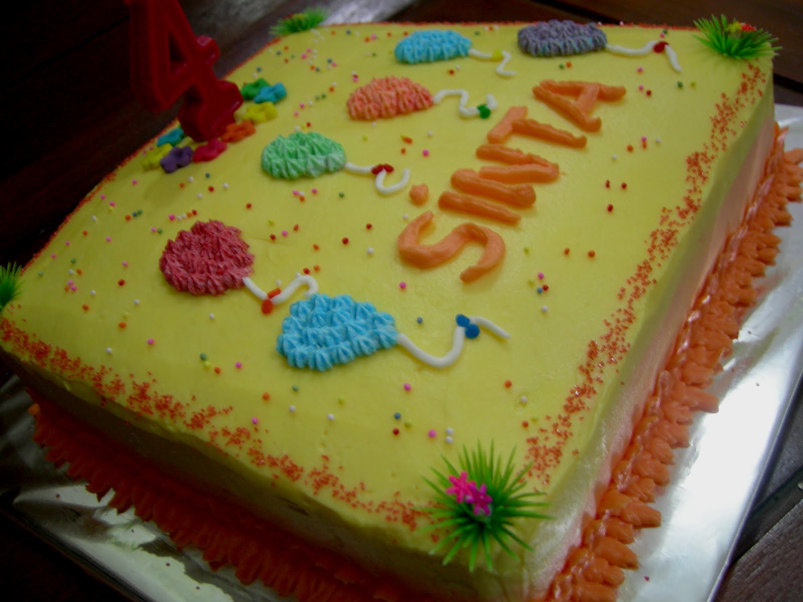 Kuenya-Najmina.com: Simple BirthdayCake for Sinta