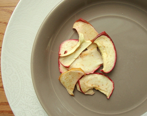 Dehydrated Apples In Convection Oven