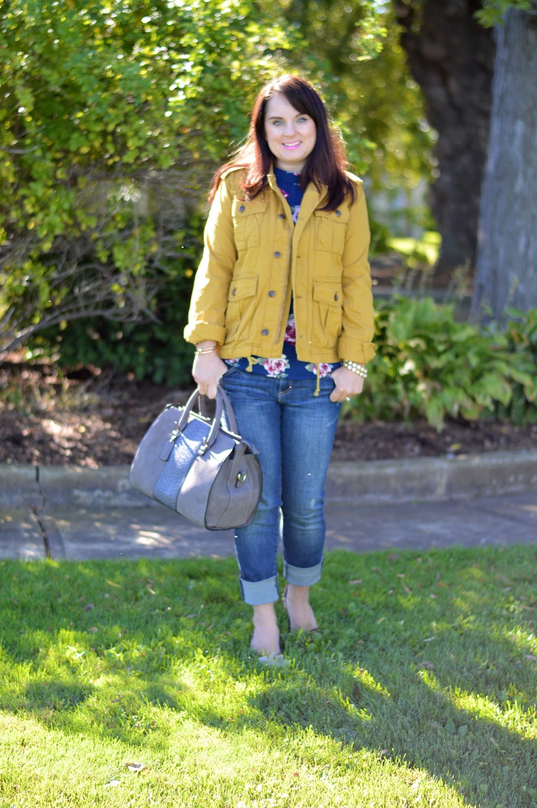 Mustard Jacket Teach in Fashion