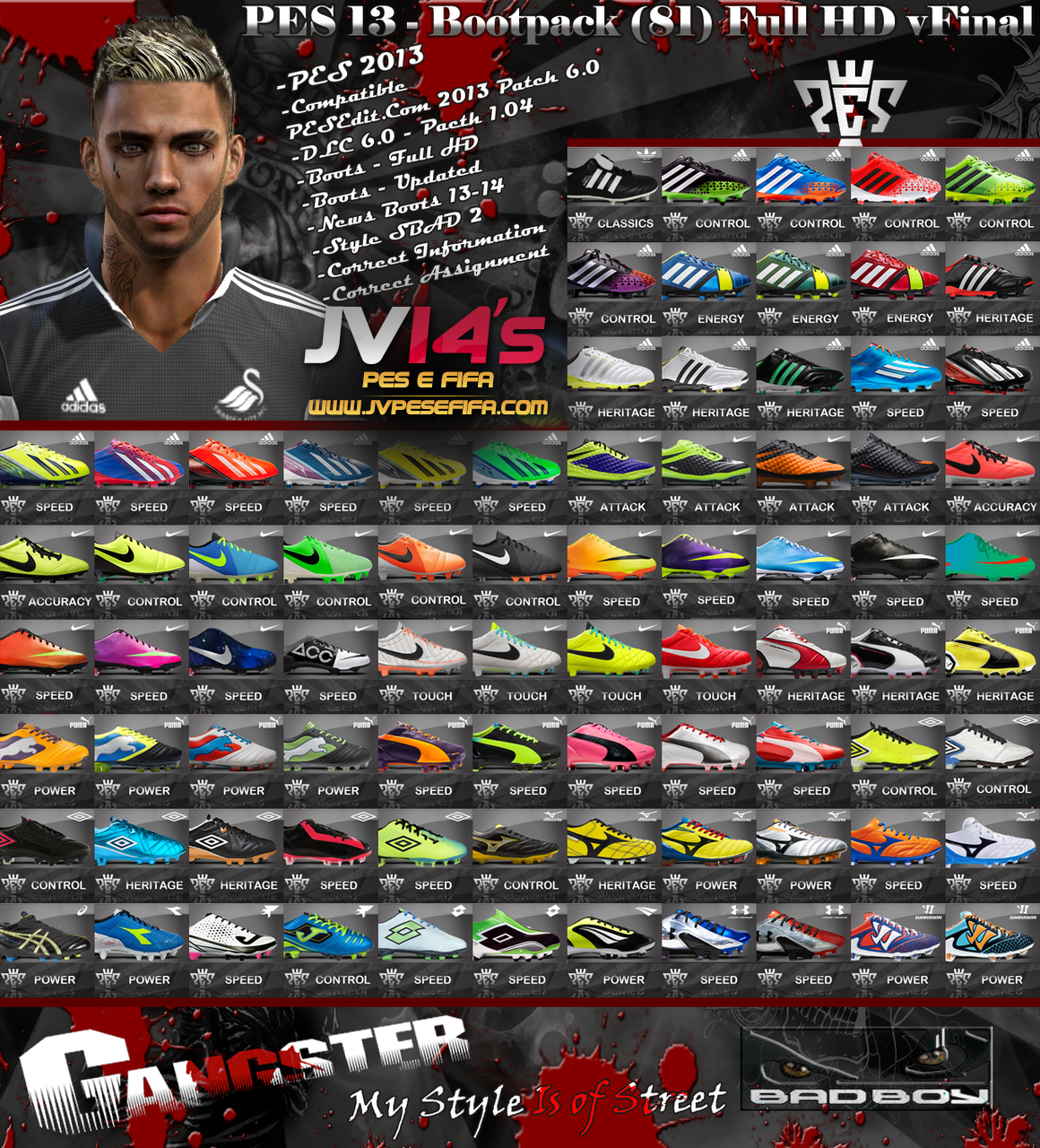 PES 2013 Bootpack Final 81 HD Atualizado by SGangster