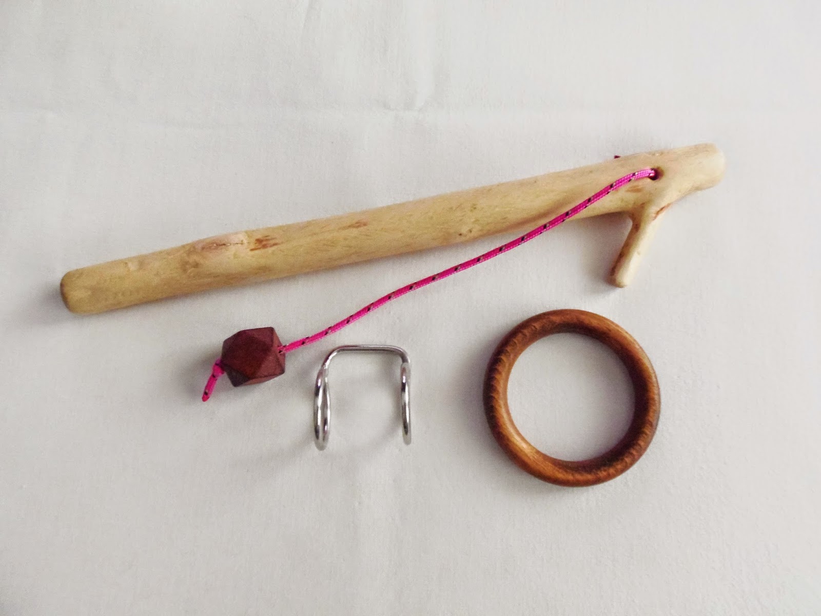 Gabriel Fernandes' Puzzle Collection Ring on a Stick