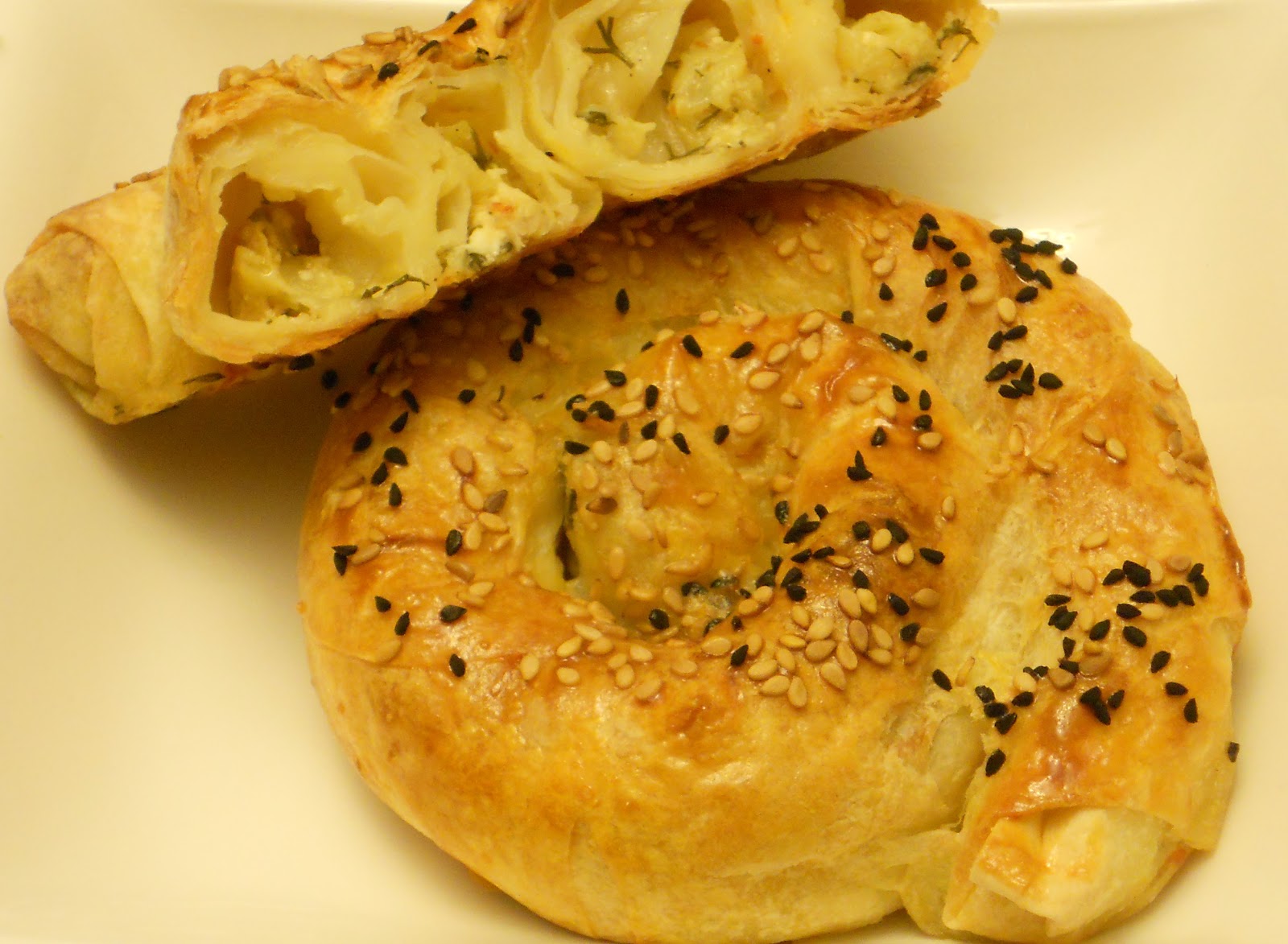 Pişirelim KABAKLI GÜL BÖREĞİ