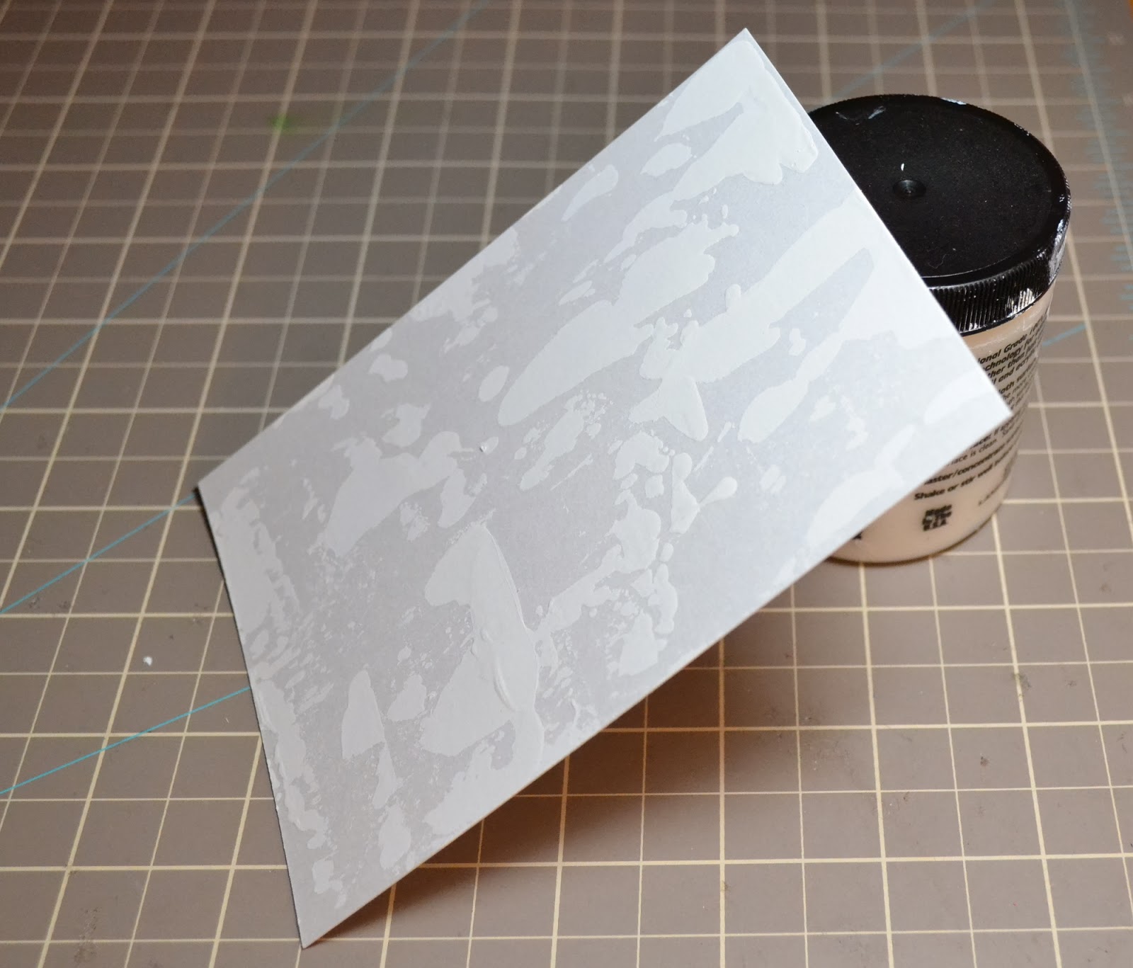 I would rather be stamping Gesso Resist Tutorial for Prickley Pear