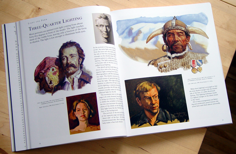 Color and light guide for realist painters