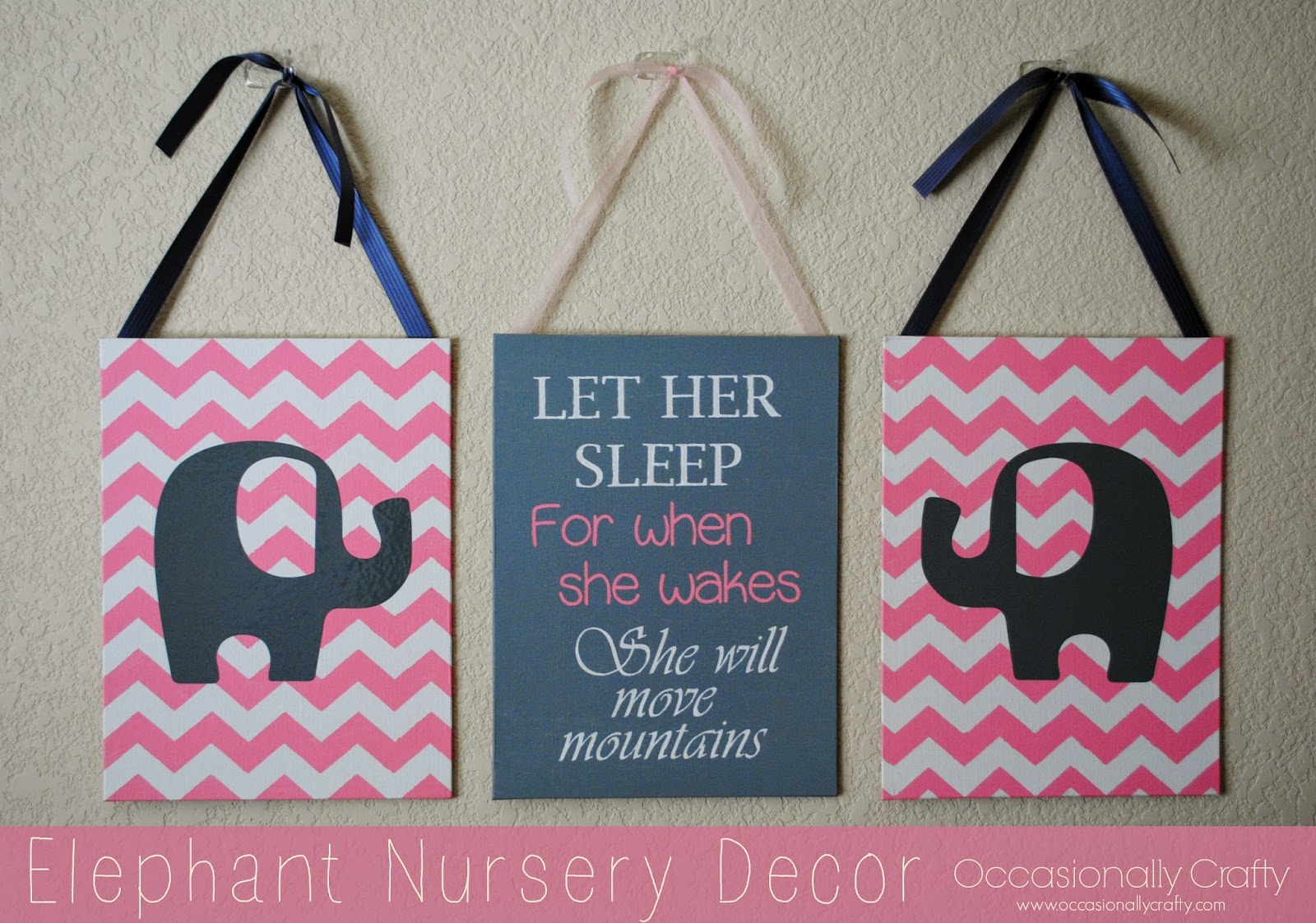 Elephant Nursery Decor! Occasionally Crafty Elephant Nursery Decor!