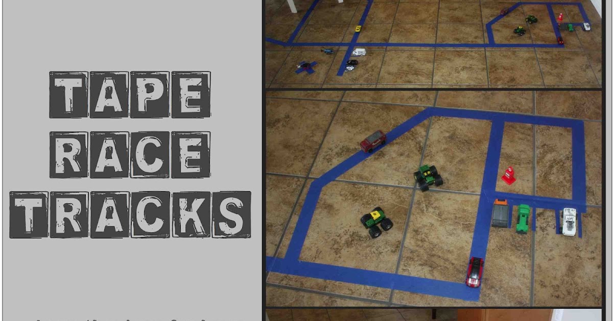 just Sweet and Simple Kids Tape Race Track