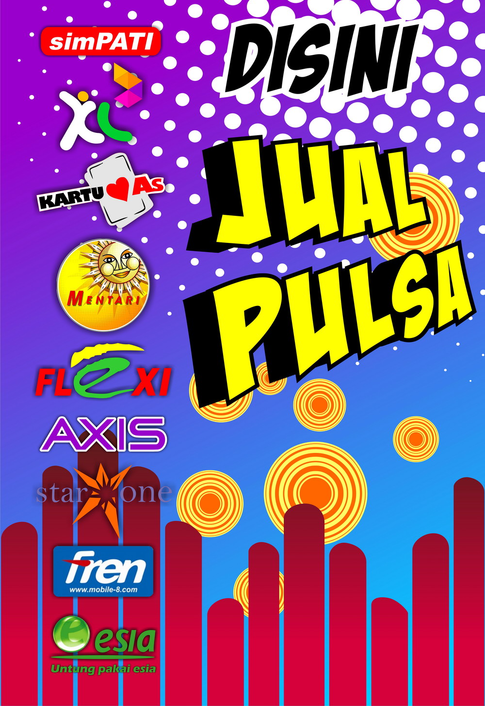 MASE JUALAN Desain Banner Shinta