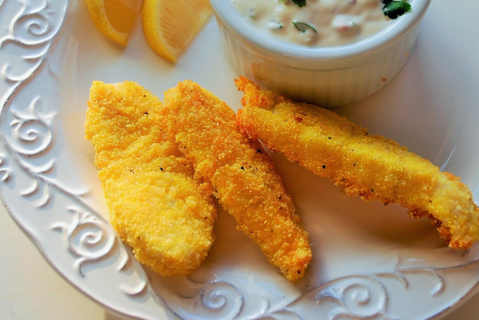 Everyday Insanity... Crispy Halibut