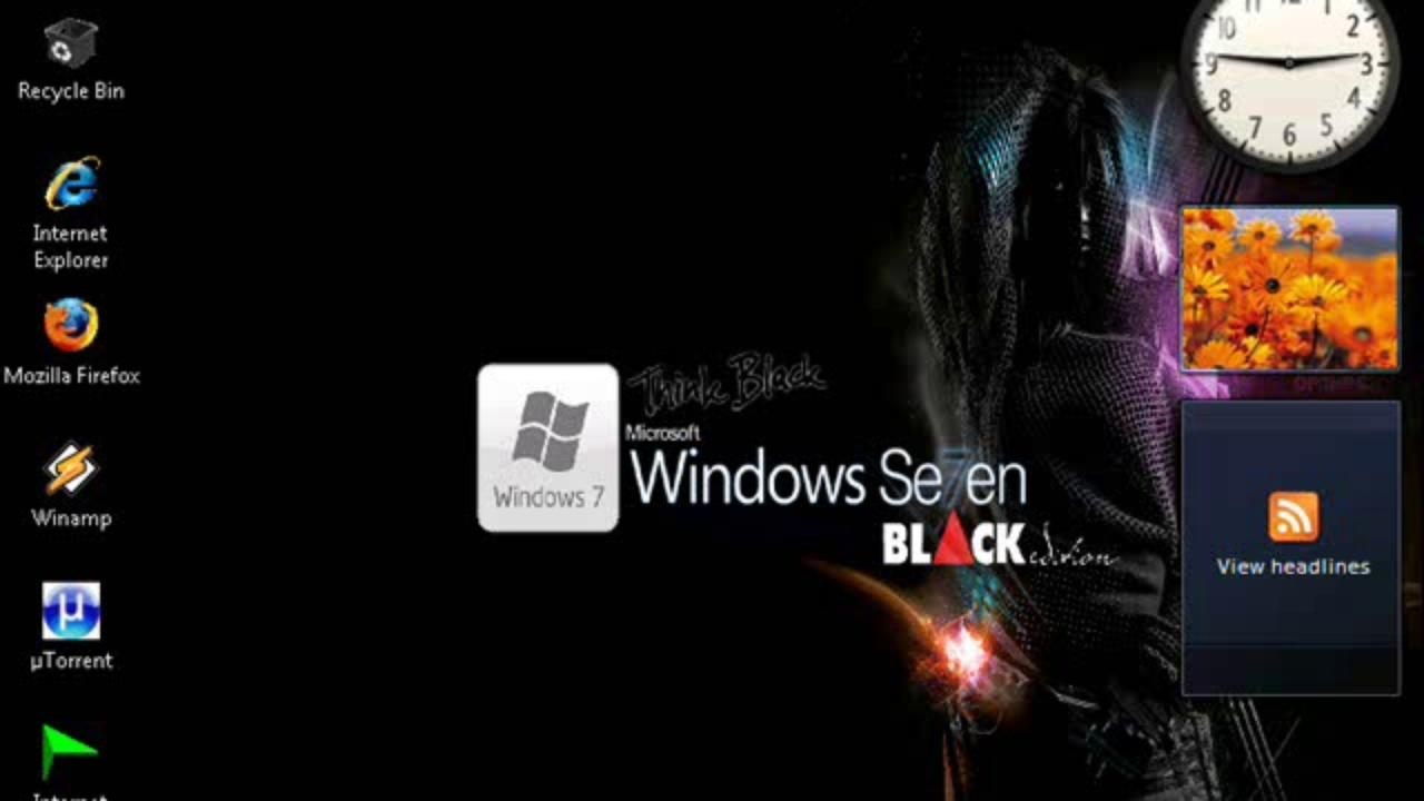 Windows 7 black edition 32 bit download