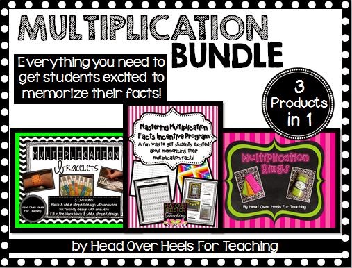 http://www.teacherspayteachers.com/Product/Multiplication-Bundle-Everything-to-memorize-those-multiplication-facts-1290199